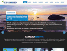 Tablet Screenshot of digimindtechnology.com